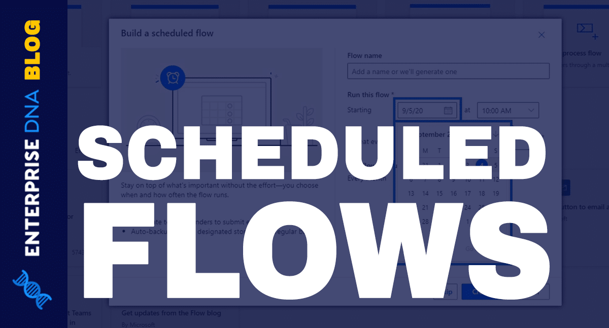 Scheduled Workflows In Microsoft Power Automate