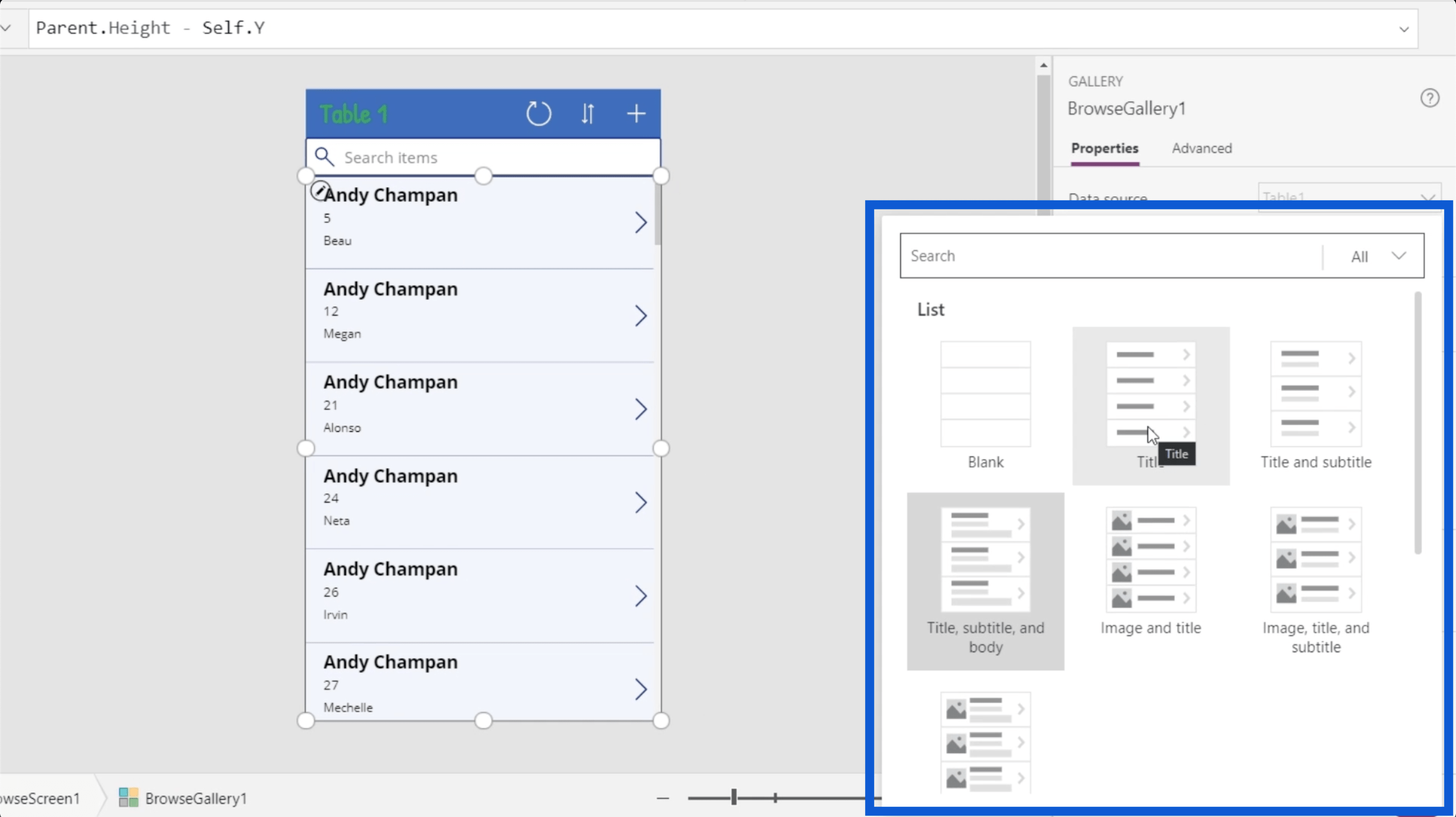 PowerApps Galleries: An Introduction