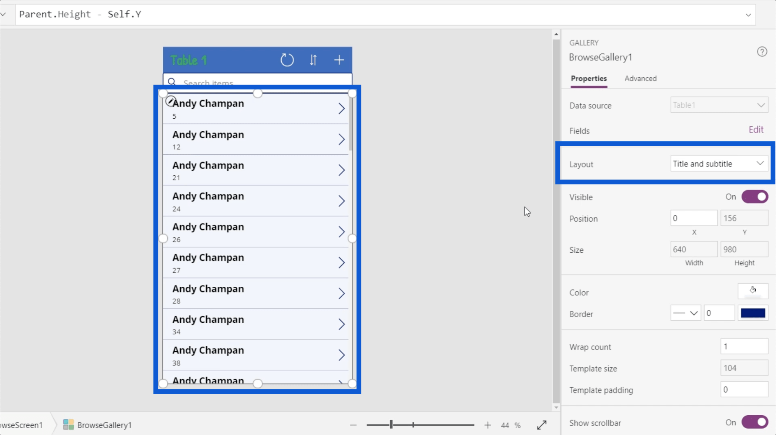 PowerApps Galleries: An Introduction