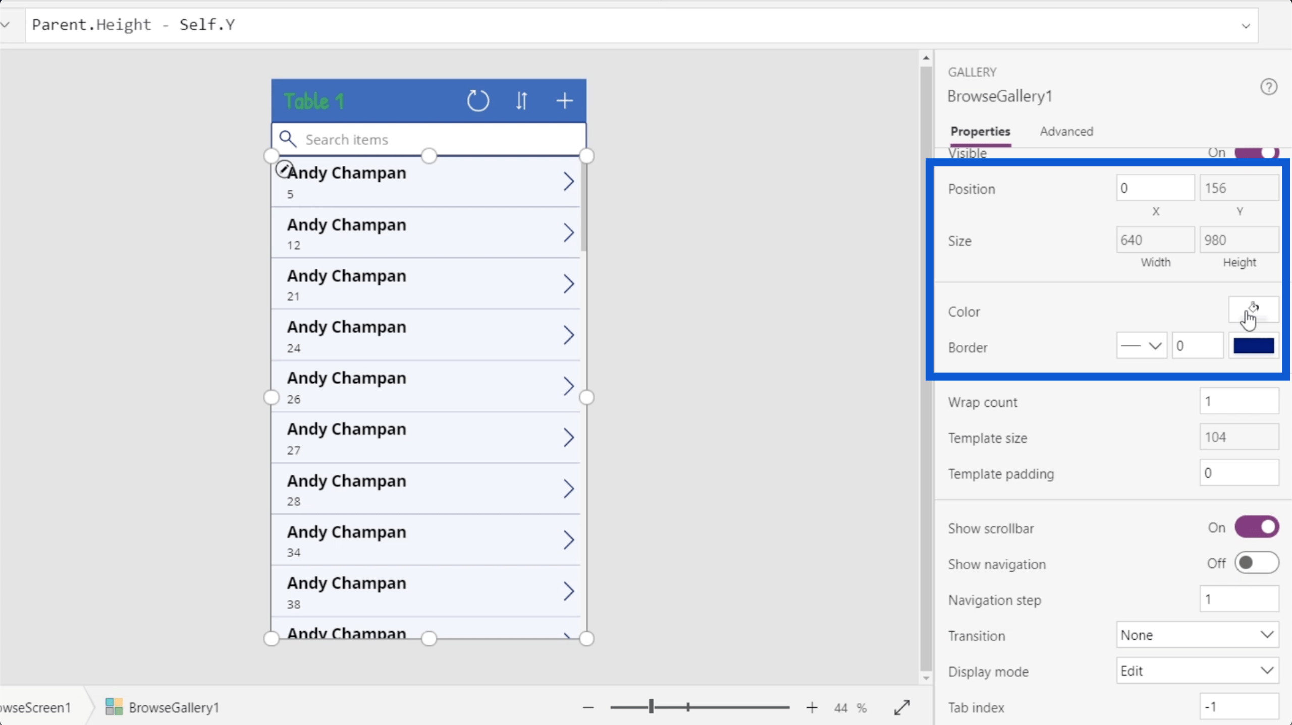 PowerApps Galleries: An Introduction