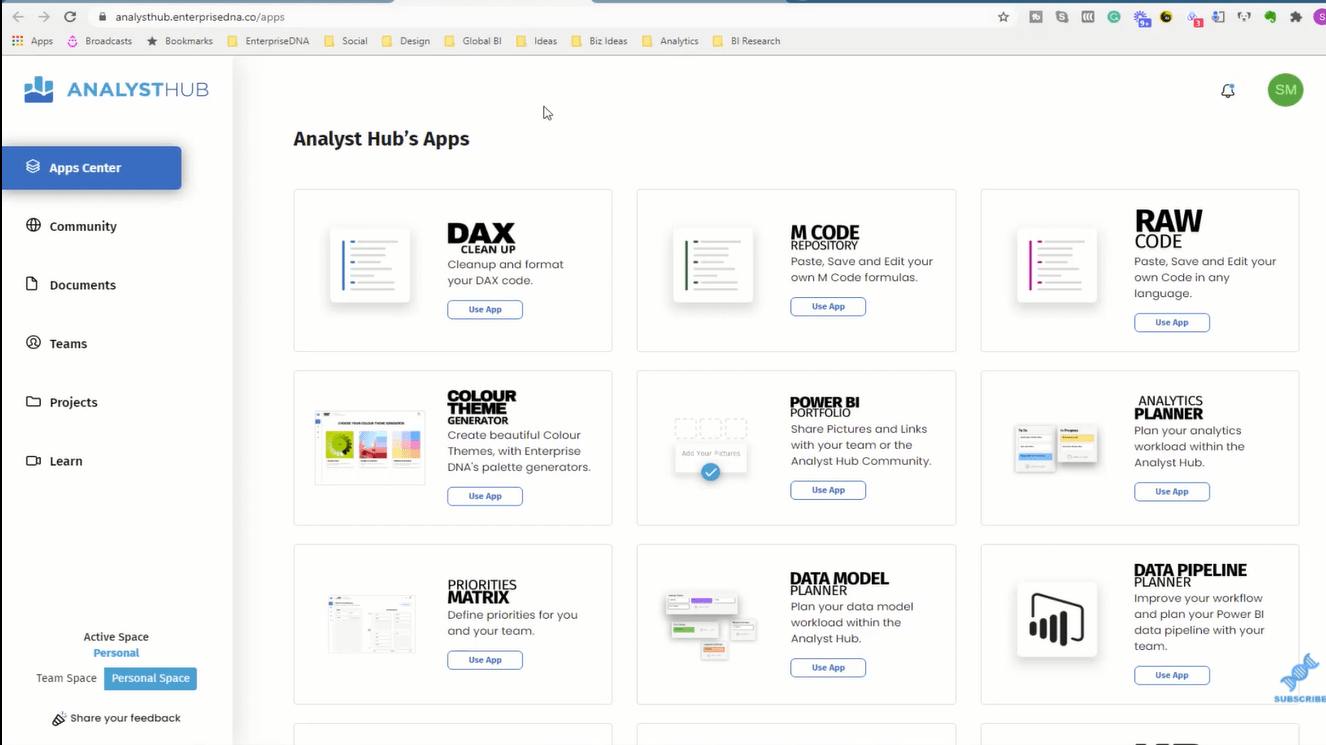 workspaces in power bi