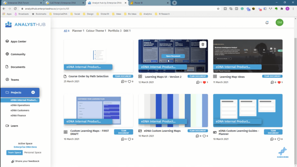 workspaces in power bi