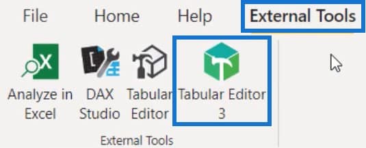 tabular editor 3