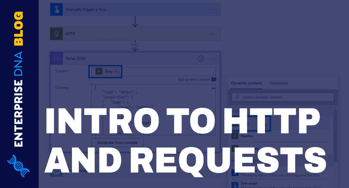 HTTP Request In Power Automate - An Introduction