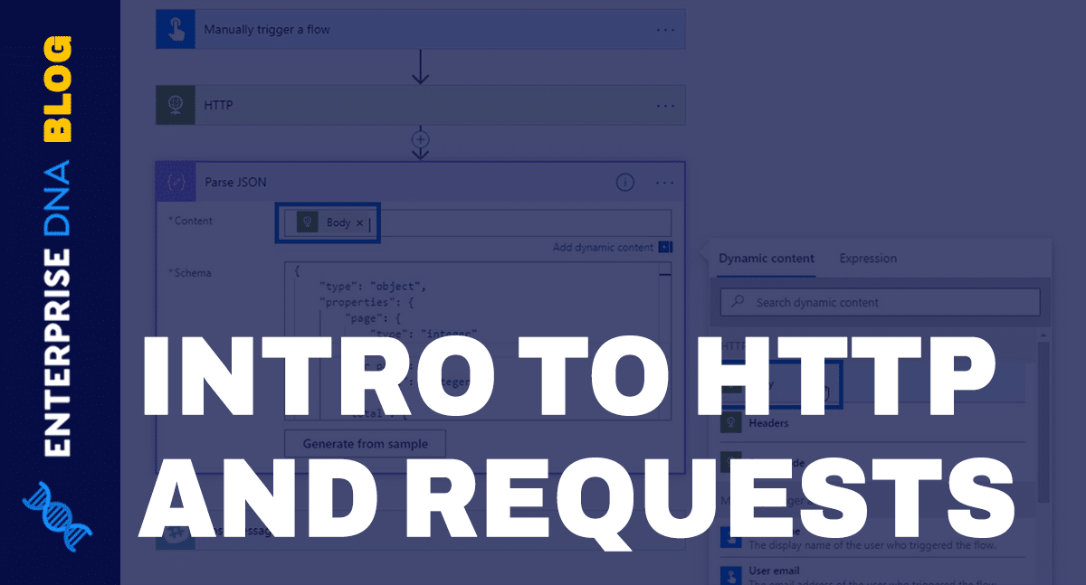 HTTP Request In Power Automate – An Introduction