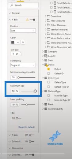 bar charts in Power BI