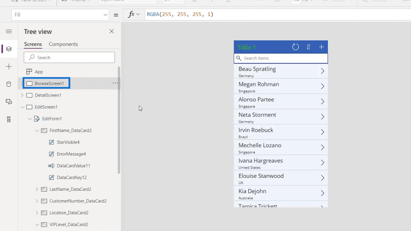 PowerApps triggers