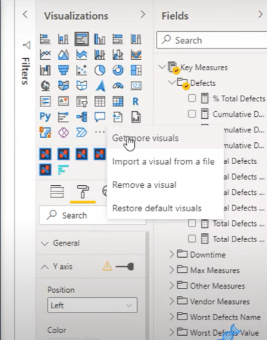 bar charts in Power BI