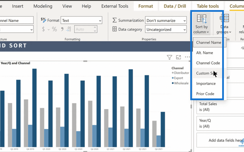 Sort Legend Power BI Feature Tutorial And Review – Quant Insights Network