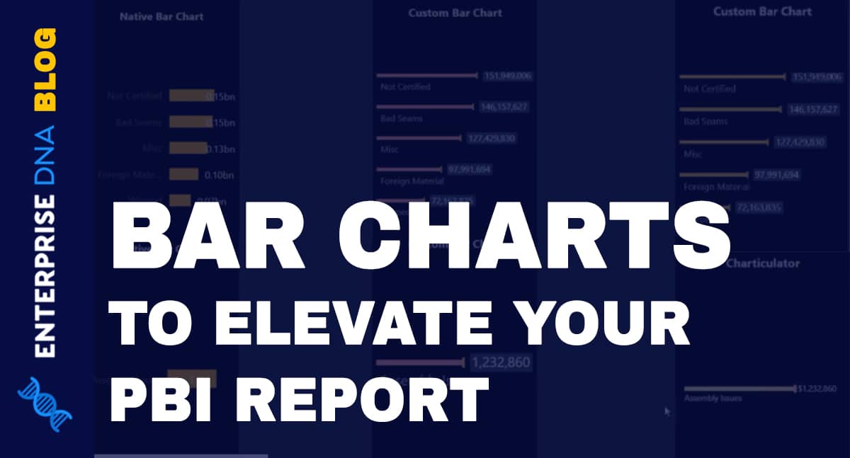 Different Bar Charts In Power BI To Elevate Your Reports