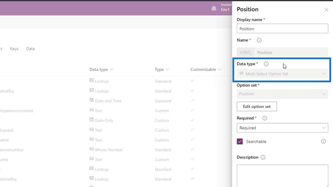 PowerApps form