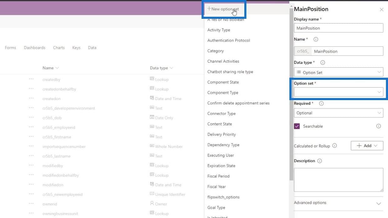 PowerApps form