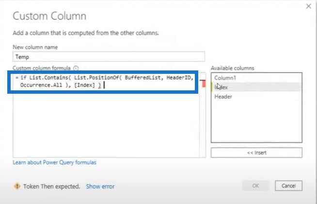 Microsoft power query