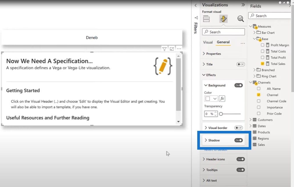 custom visual for Power BI