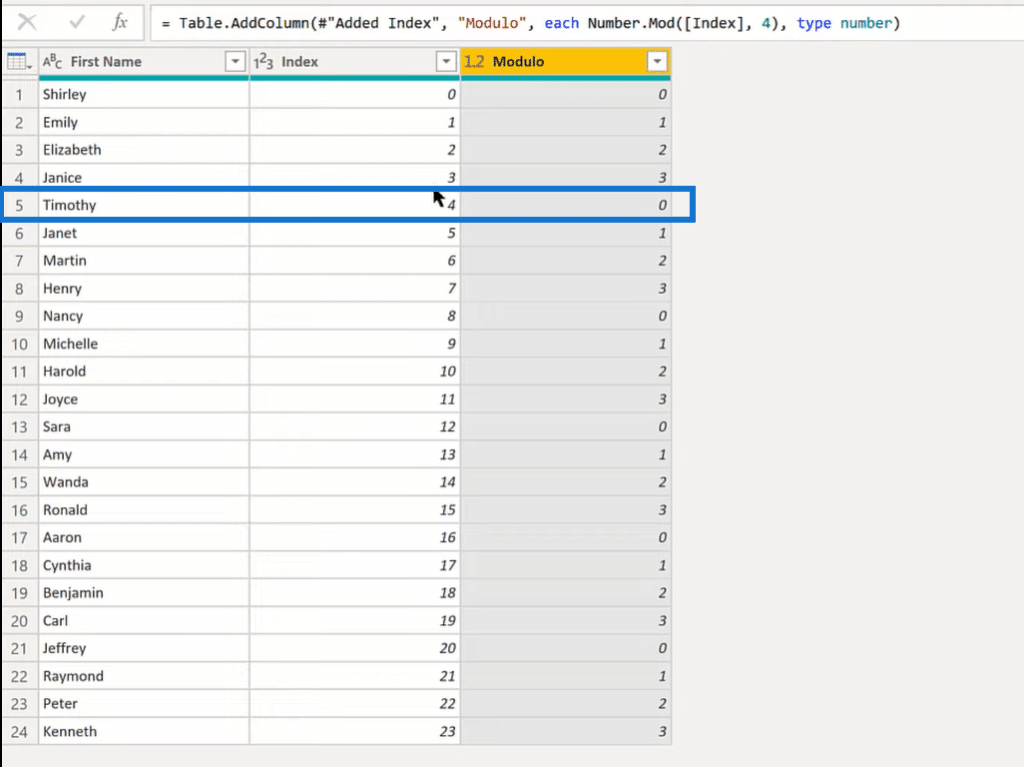 power bi modulo