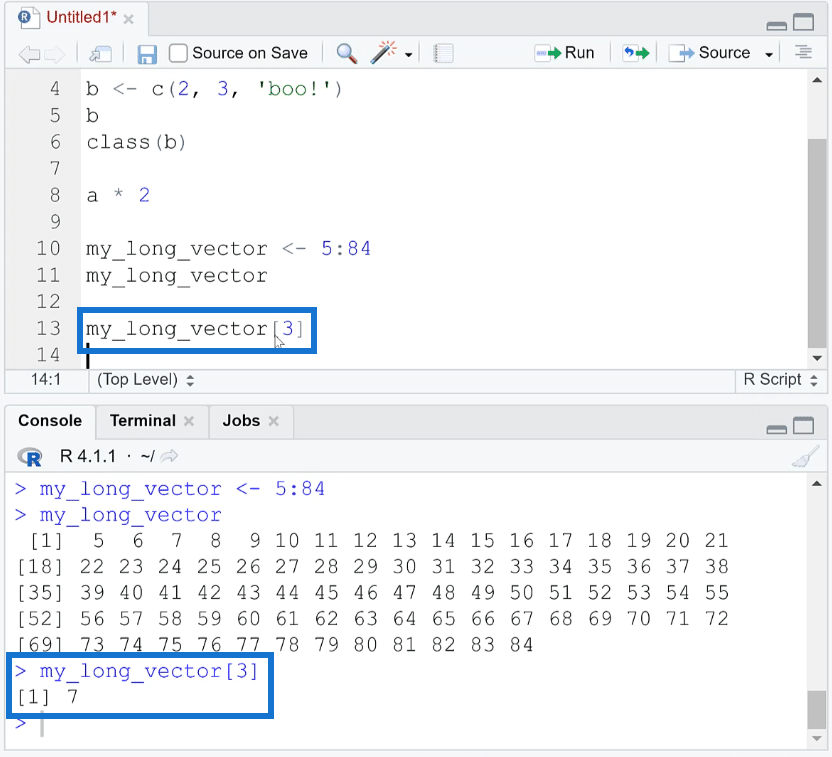 assignment vectors in r