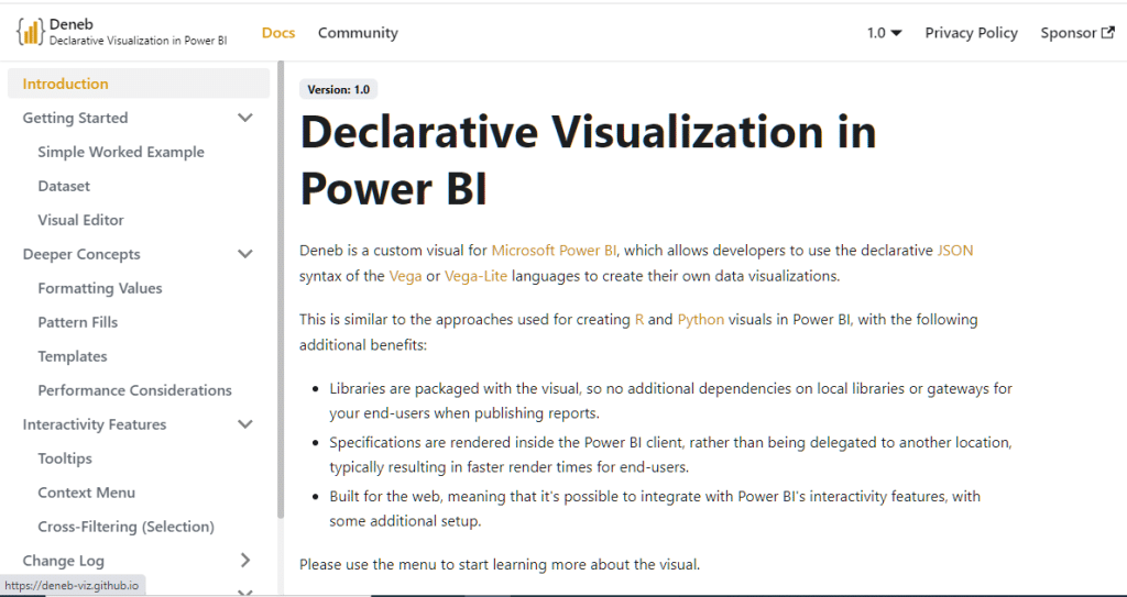custom visual for Power BI