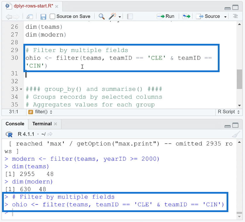 Arrange Filter Group Rows In R Using dplyr Master Data