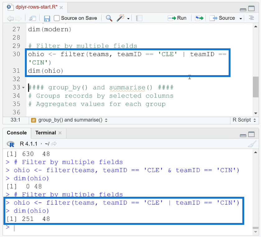 Arrange Filter Group Rows In R Using dplyr Master Data