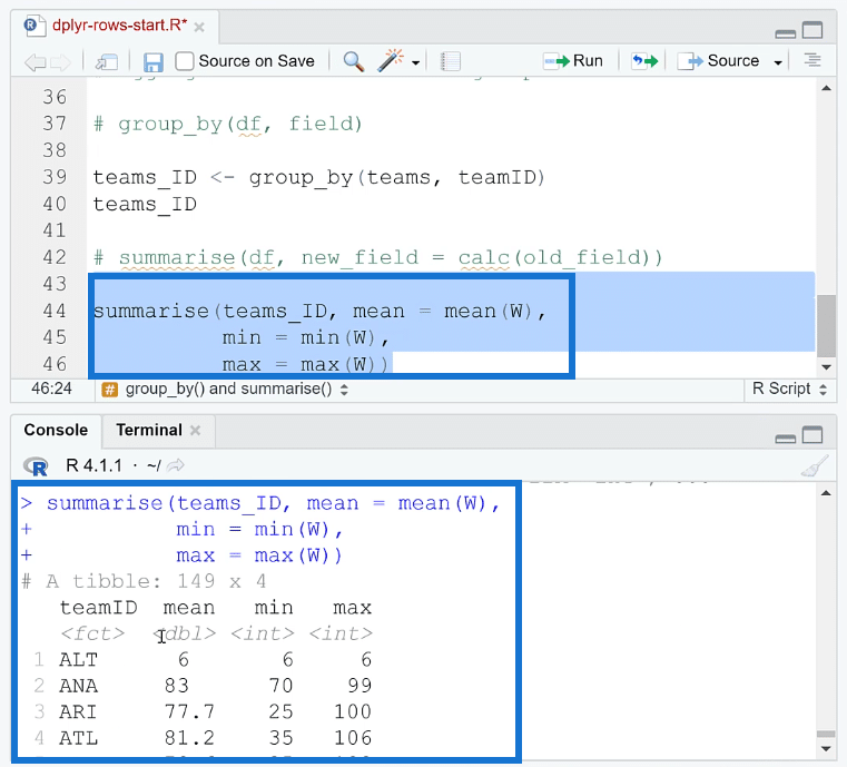 filter rows in R