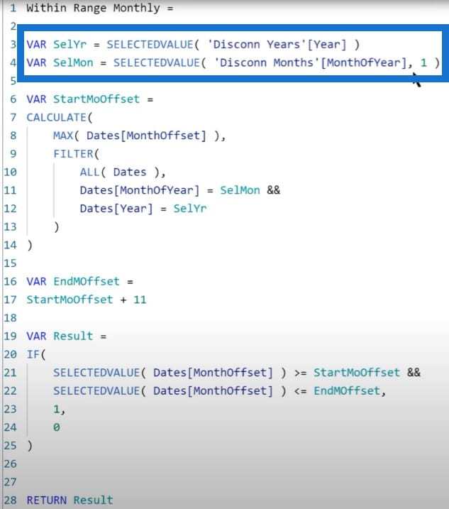 Time Intelligence In DAX: How To Dynamically Select Starting Period