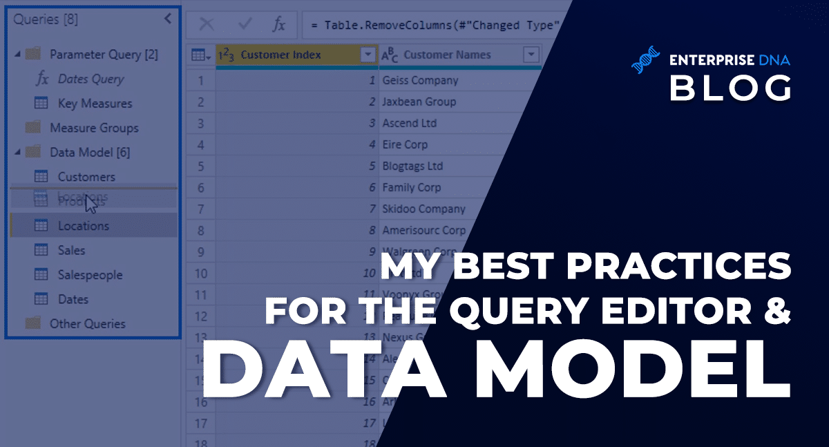 Power Query Best Practices For Your Data Model
