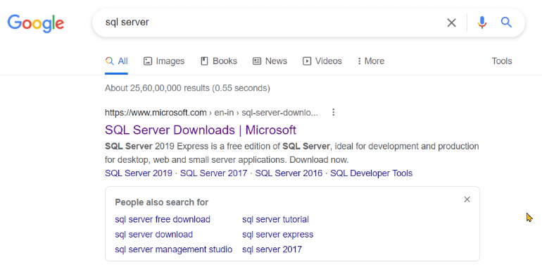 install SQL Server