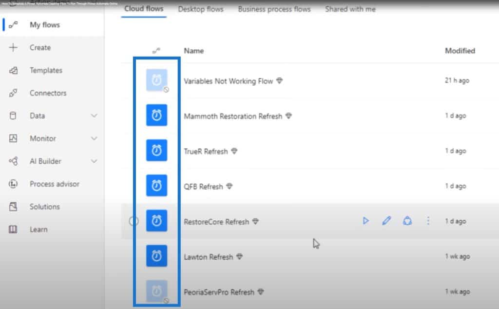 Power Automate desktop flow