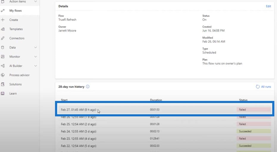 Power Automate desktop flow