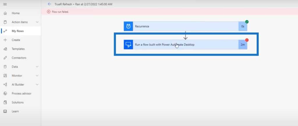 Power Automate desktop flow