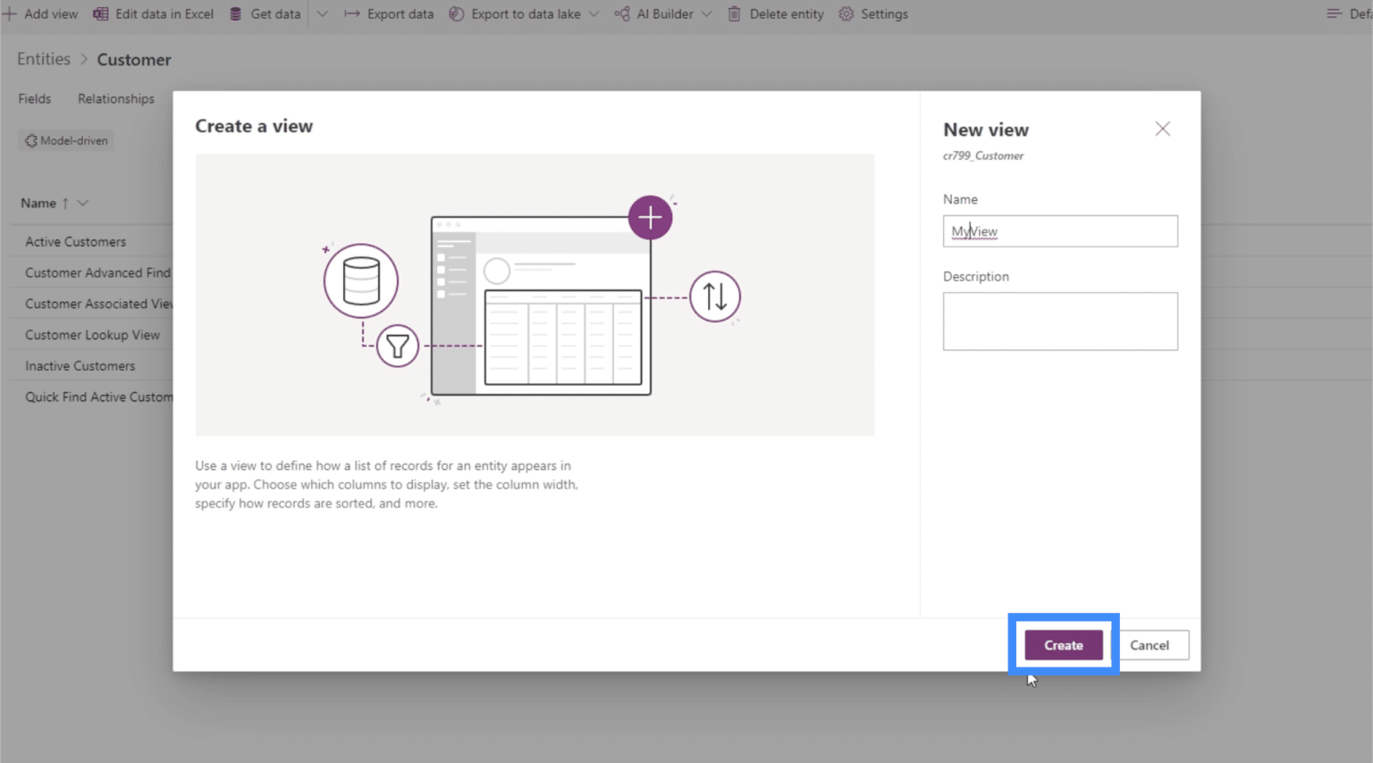 Powerapps Views And Forms How To Create And Customize Master Data