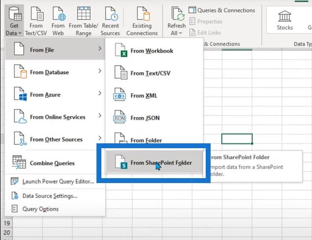power query combine files from multiple folders