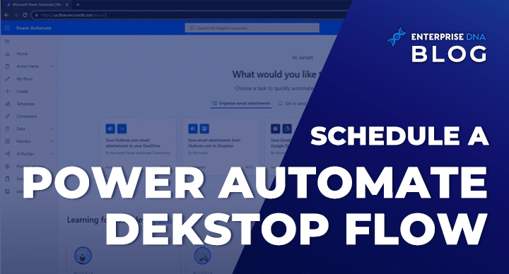 Schedule a Power Automate Desktop Flow