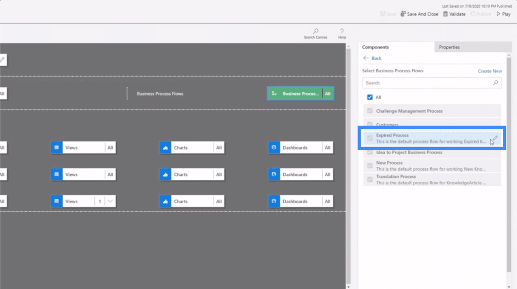 Power Apps Business Process Flow