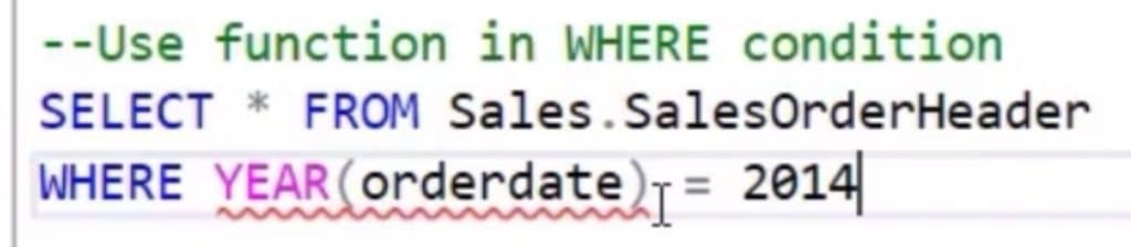 SQL WHERE Clause