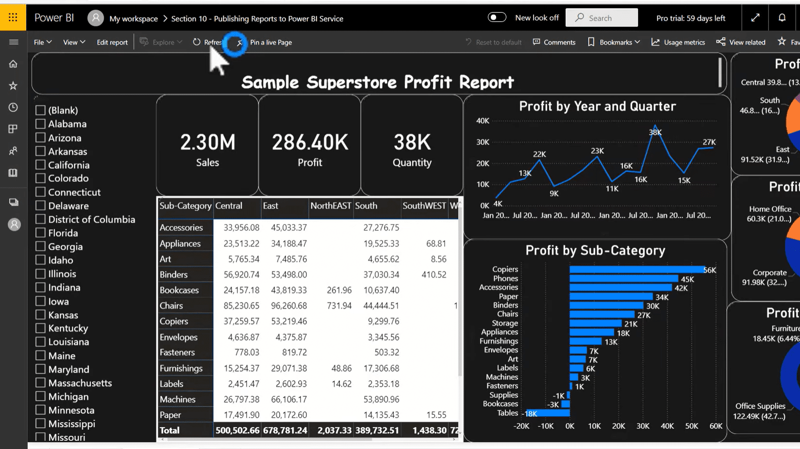 power bi report refresh automatically