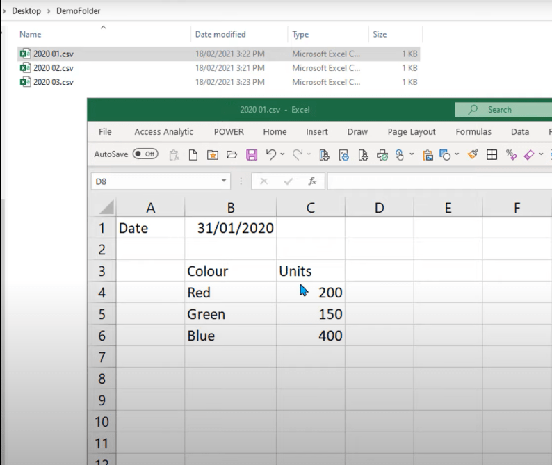 power query combine files from multiple folders