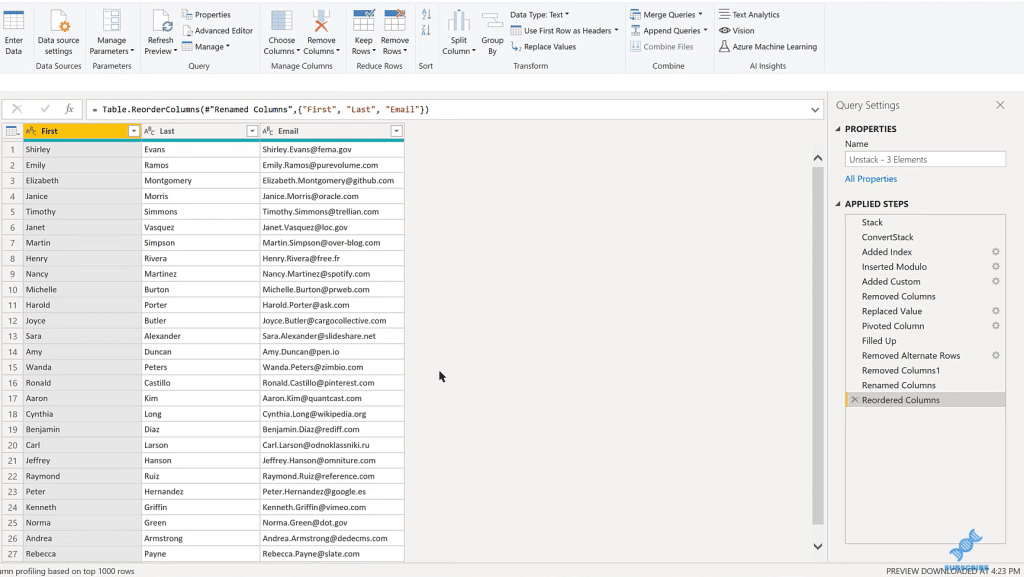 Power BI Custom Query Functions Master Data Skills + AI