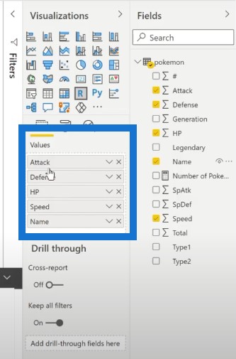 connect Power BI to R