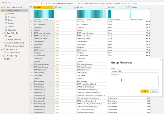 power query