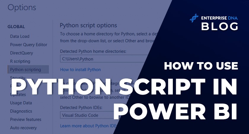 How to Use Python Script In Power BI