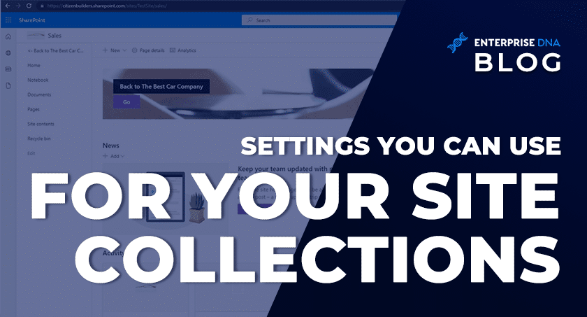 SharePoint Site Collections | An Introduction