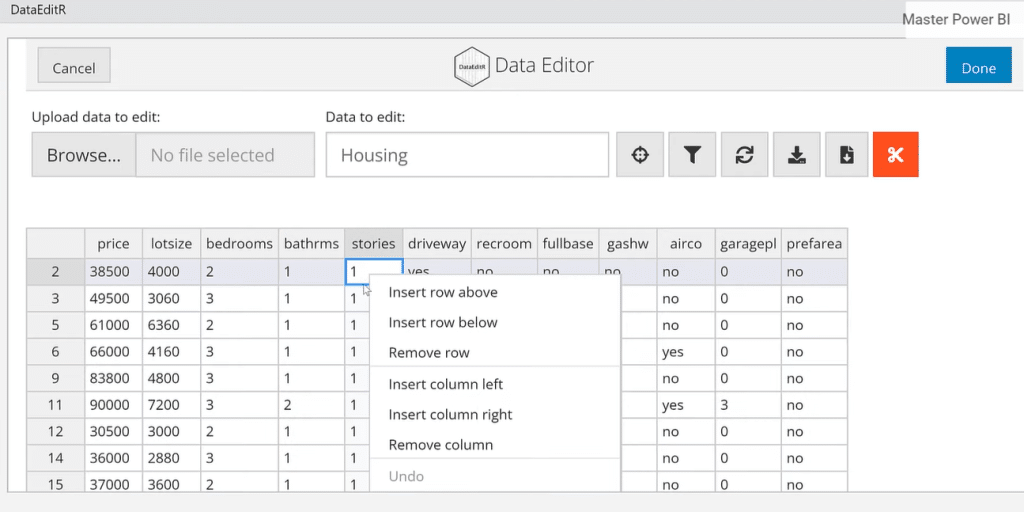 Edit Data In R