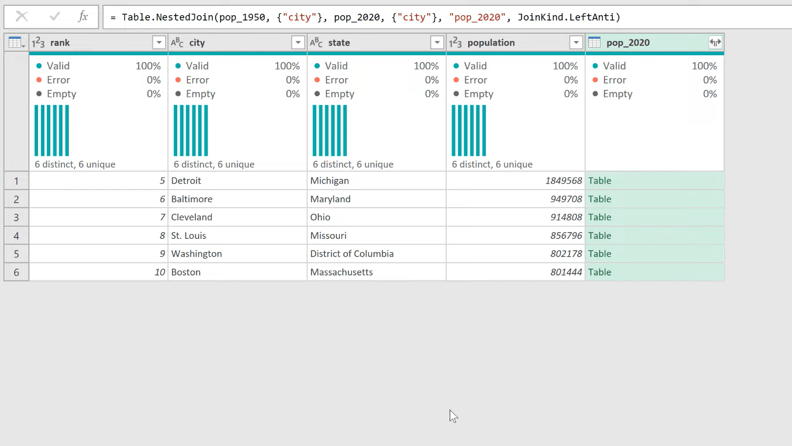 merge queries