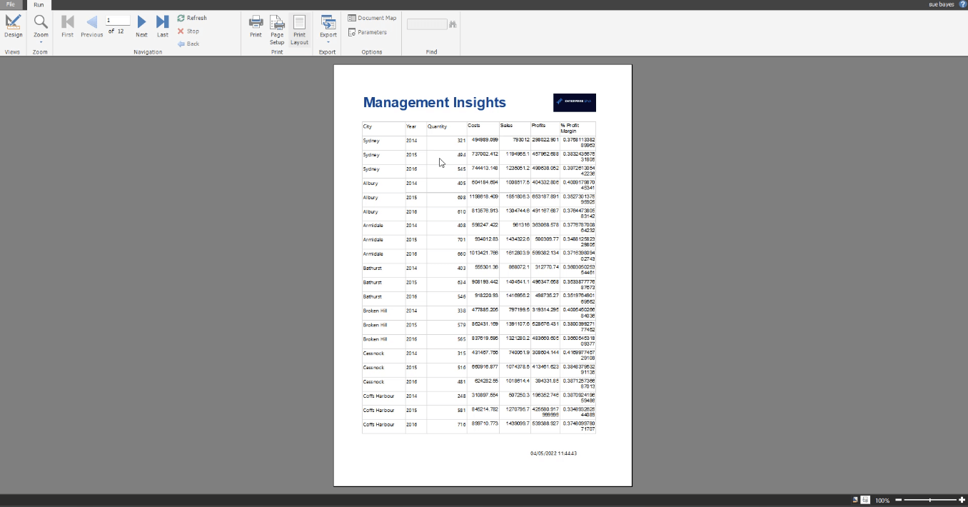 Report Builder Tutorial: How To Add A Table – Master Data Skills + AI