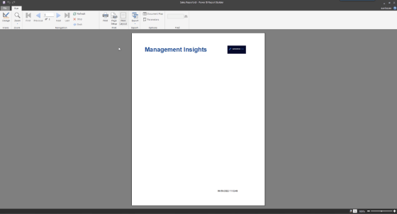 Create A Paginated Report: Adding Texts & Images – Master Data Skills + AI