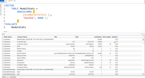 The TABLE Keyword In DAX Studio: Basic Examples – Master Data Skills + AI