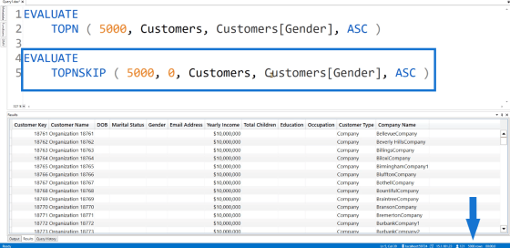 DAX Query Example Using Various Keywords & Functions – Master Data ...