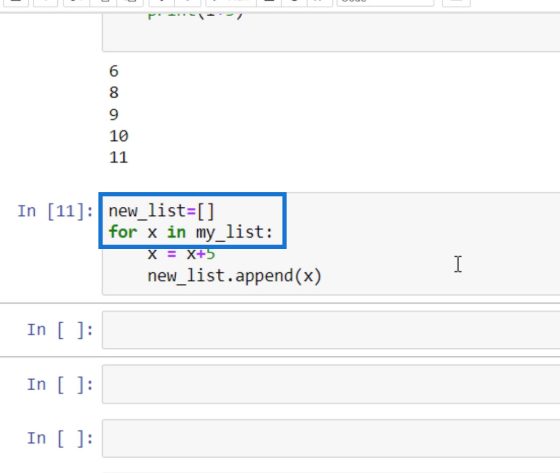 Python List And For Loop In Power BI – Master Data Skills + AI