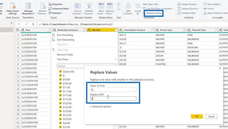 using Python in Power BI